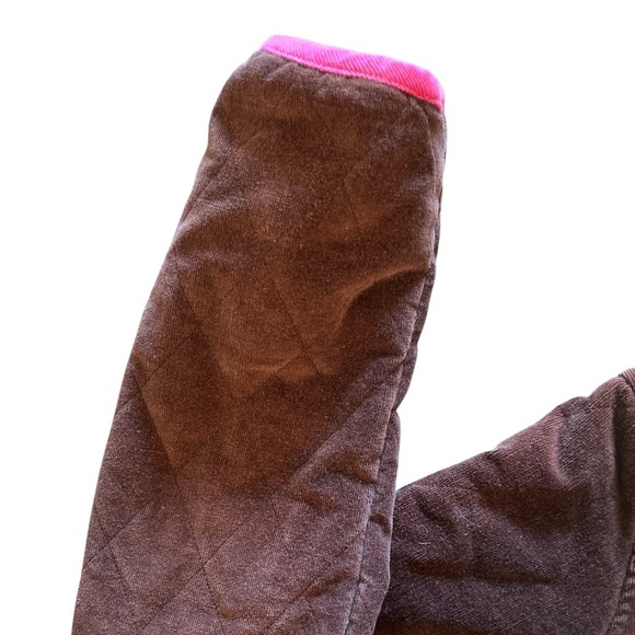 Lilly Pulitzer Vintage/White Label Girl’s Charlie Coat Chocolate Brown Size 12 - Picture 4 of 12